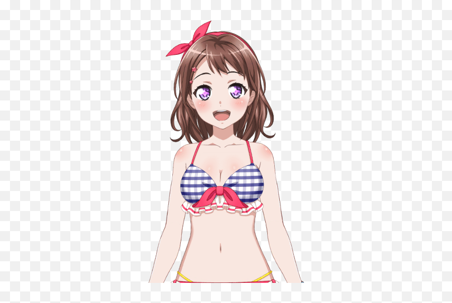 Kasumi Toyama - Swimsuit Costumes List Girls Band Party Emoji,Bikini Transparent Background