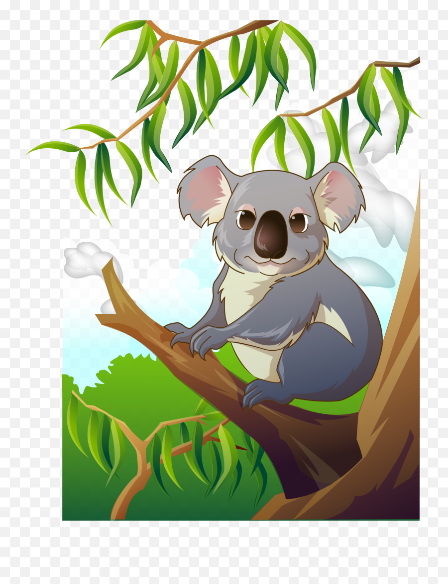 Koala Clipart Koala Australian Picture - Koala Emoji,Koala Clipart