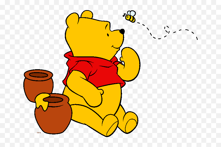 Pooh Clip Art 6 Best Blog Clipart - Winnie The Pooh Clipart Gif Emoji,Winnie The Pooh Clipart