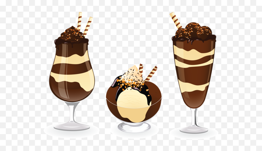 Glaces Ice Cream Clipart Chocolate Ice Cream Muffins Emoji,Muffins Clipart