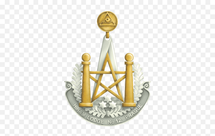 Hiram Lodge No12 The International English Speaking Lodge - Antique Emoji,Freemason Logo