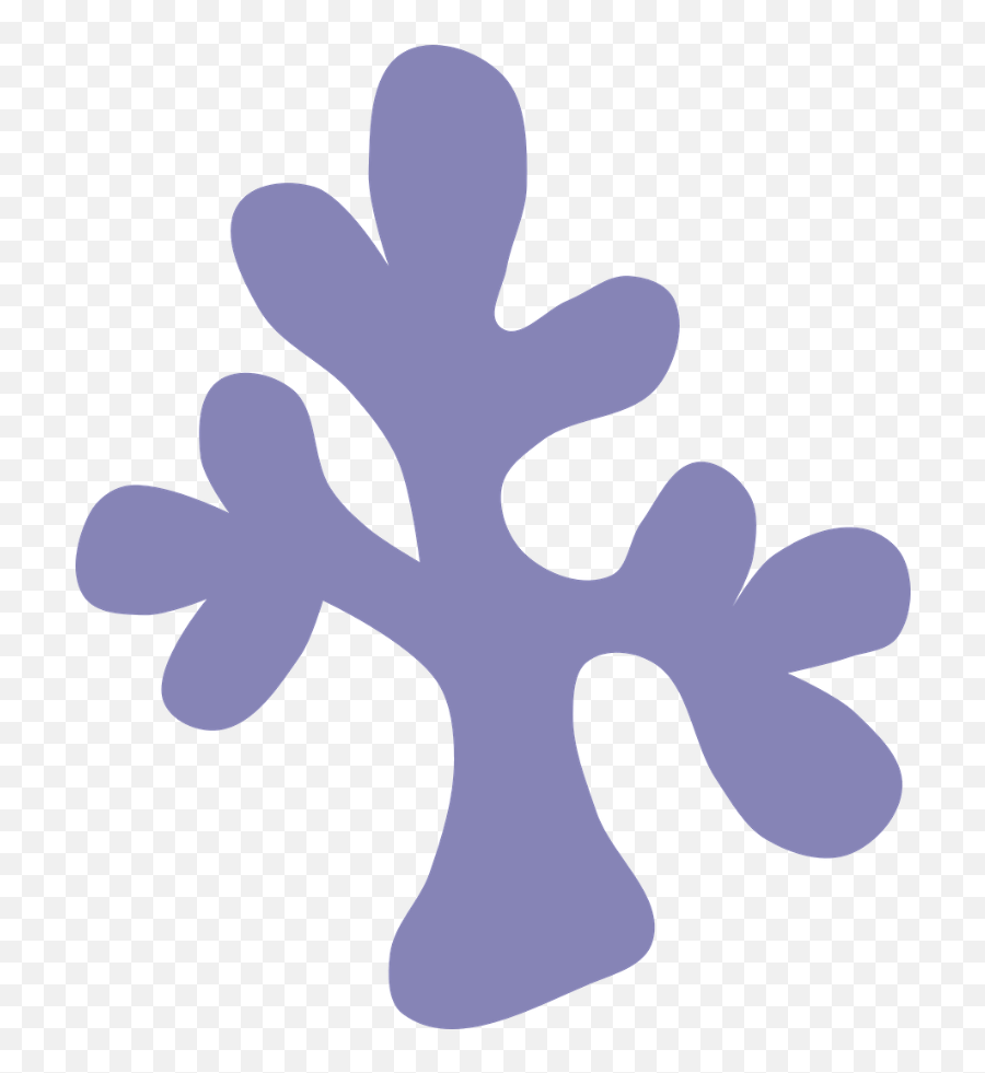 Purple Clipart Coral Purple Coral Transparent Free For - Cute Sea Plants Clipart Emoji,Coral Clipart