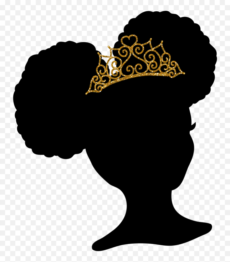 Little Black Girl Cartoon Clipart - Transparent Black Girl Clipart Emoji,Black Girl Clipart