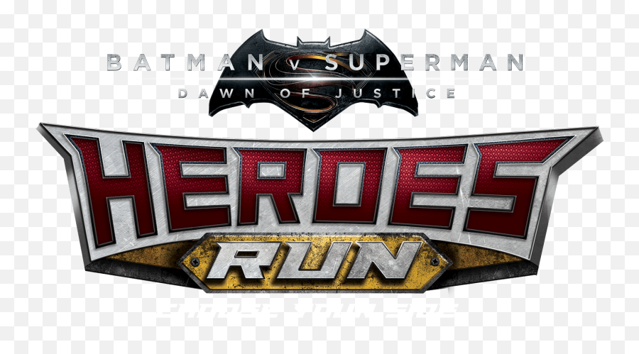 Batman V Superman Heroes Run - Fictional Character Emoji,Batman Vs Superman Logo