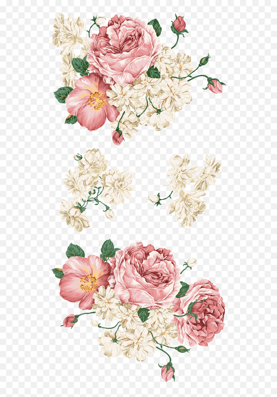 Flower Wall Decal - Picsart Stickers Aesthetic Flowers Emoji,Flower Png