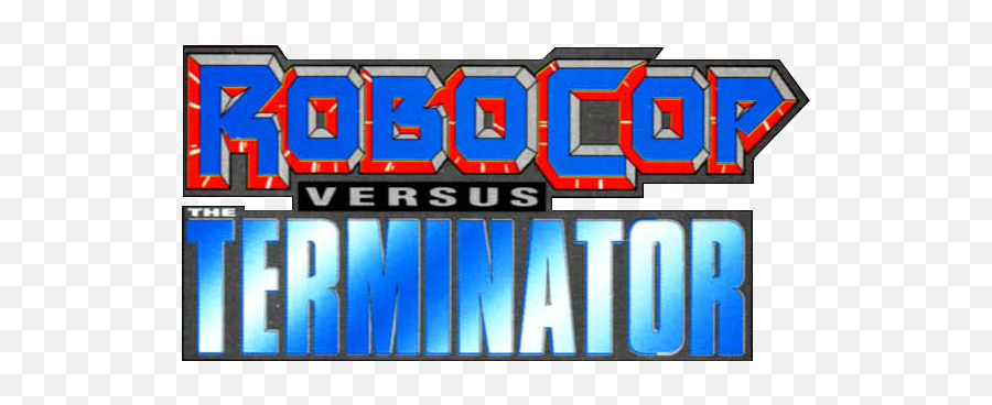 Robocop Vs Terminator Logo Png Image - Robocop Versus The Terminator Logo Emoji,Versus Logo