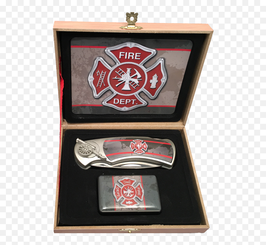 Firefighter Knifelighter Set - Solid Emoji,Knife Logo