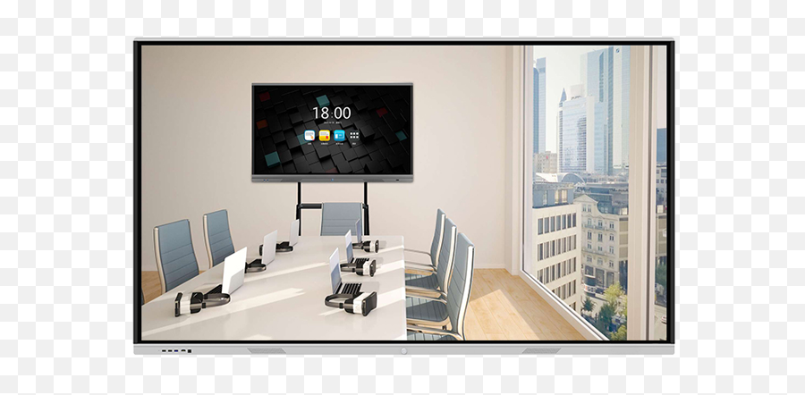 Interactive Lcd Smart Board Lcd Display Screenvideo Wall - Smart Board Office Emoji,Transparent Lcd