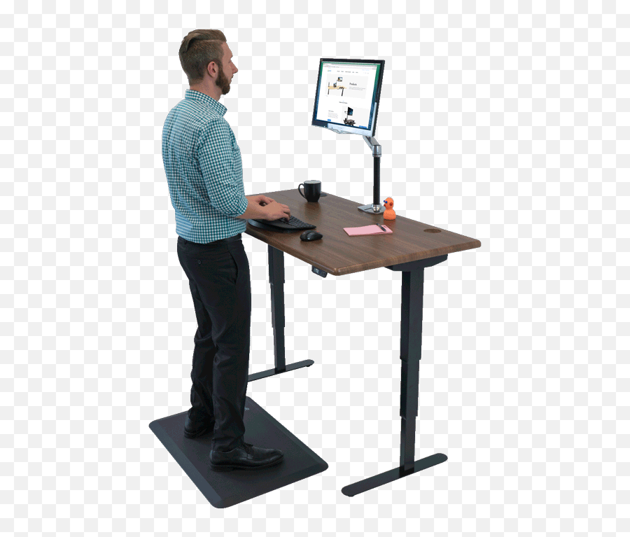 Sitstand Desk - Standing Desk Emoji,Desk Transparent Background