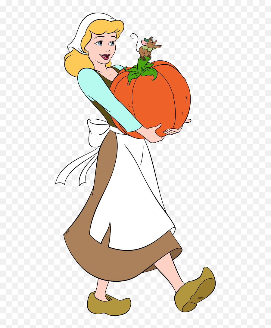 Cinderella Carrying A Pumpkin Clipart - Happy Emoji,Pumkin Patch Clipart