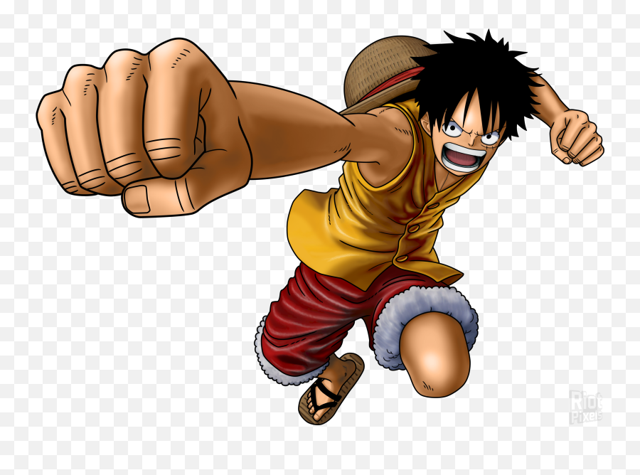 Download Hd 3095 - One Piece Burning Blood Luffy One Piece Burning Blood Luffy Png Emoji,Luffy Transparent
