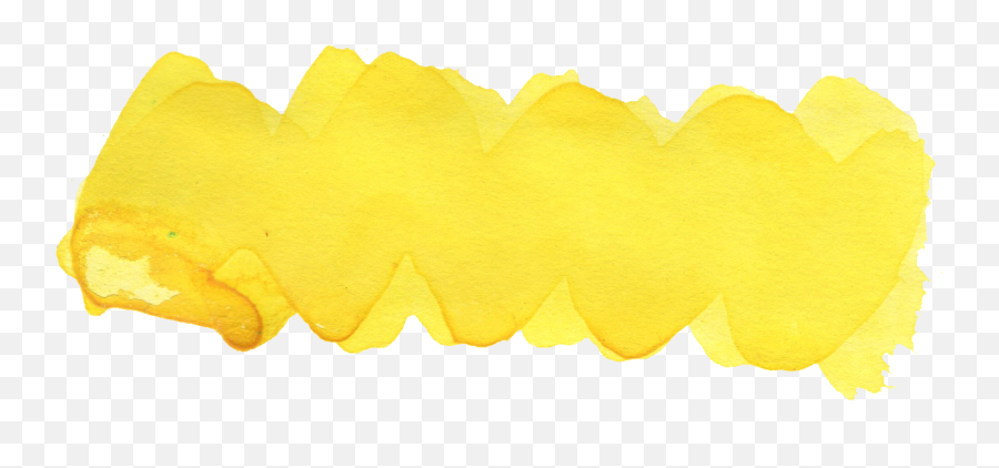 Download 22 Yellow Watercolor Brush Stroke - Maidenhair Tree Brush Png Color Yellow Emoji,Watercolor Stroke Png