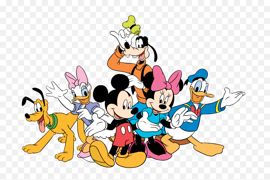 Friends Clipart Mickey Mouse Clubhouse - Mickey And Friends Emoji,Mickey Mouse Club Logo