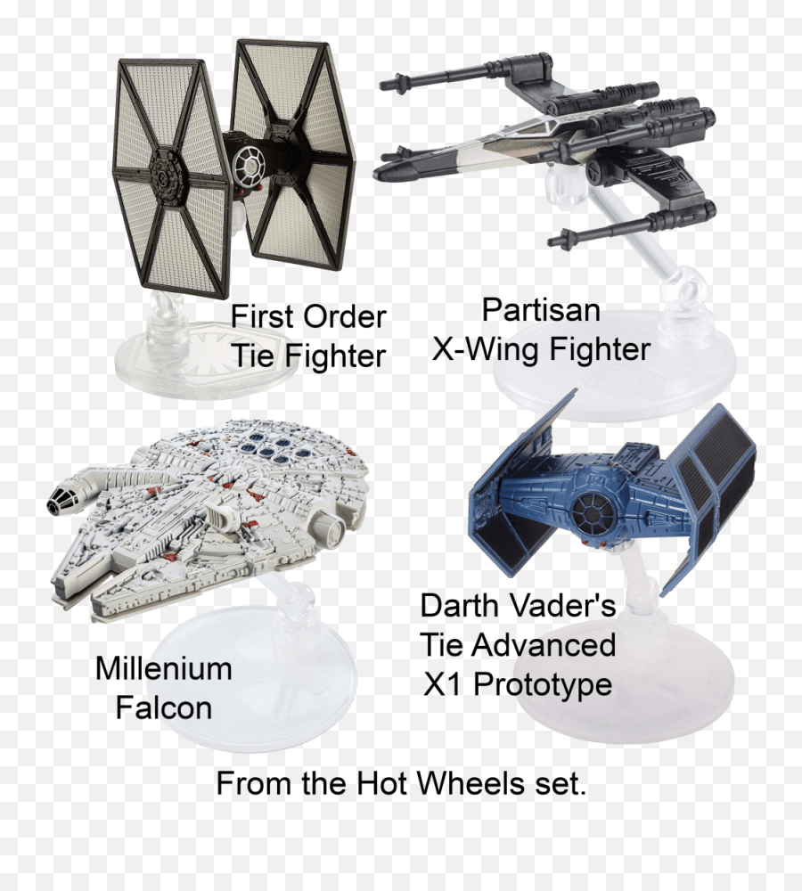 X Wing Fighter Png - Tie Fighter 2908576 Vippng Star Wars Spaceships Toys Hot Wheels Emoji,Tie Fighter Png