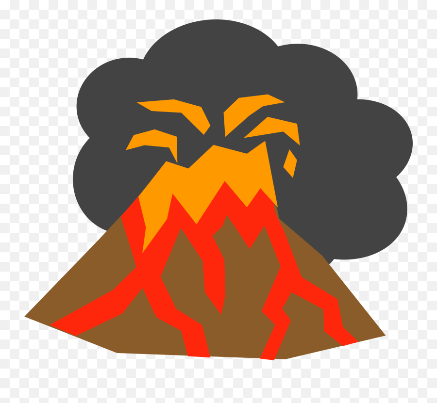 Free Volcano Cliparts Download Free - Volcano Eruption Clipart Png Emoji,Volcano Clipart