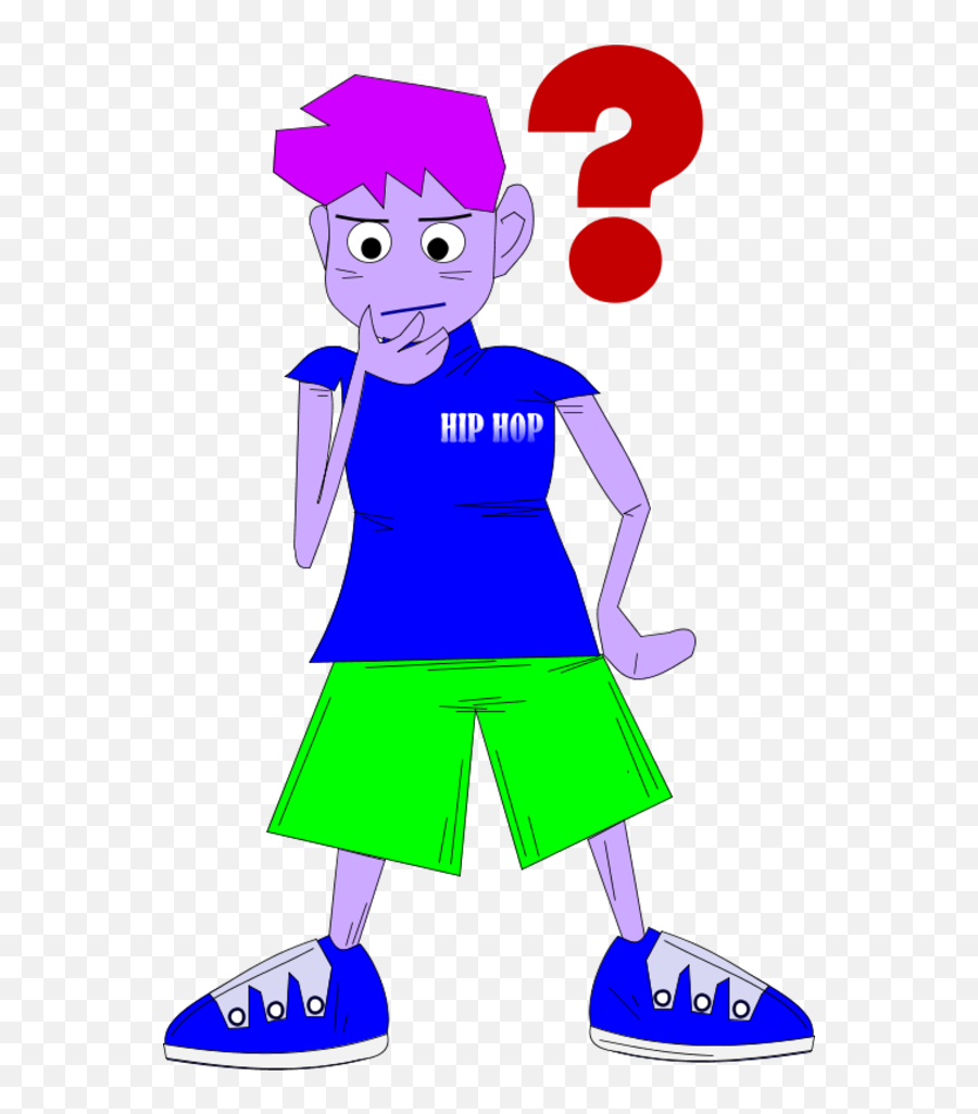Boy Question - Vector Clip Art Clipartsco Clip Art Emoji,Question Clipart