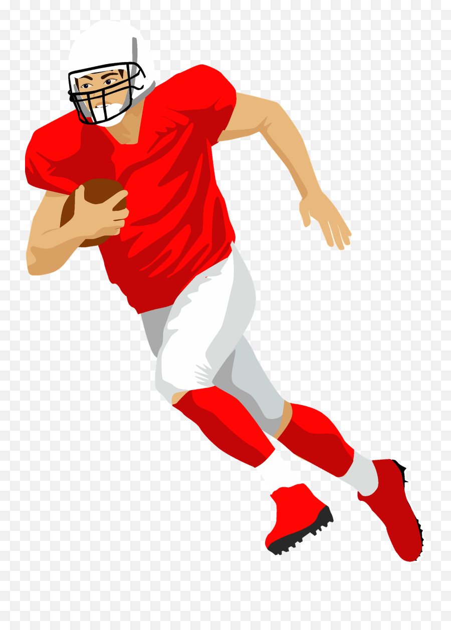 American Football Player Clipart - Player Emoji,Football Player Clipart