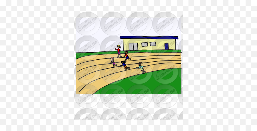 Track Picture For Classroom Therapy Use - Great Track Clipart Illustration Emoji,Track Clipart