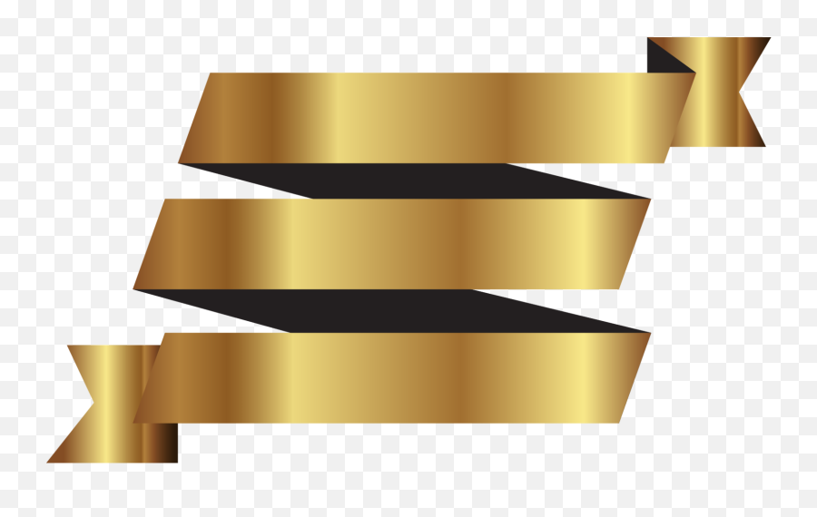 Free Gold Ribbon 1197318 Png With Transparent Background - Solid Emoji,Ribbons Png