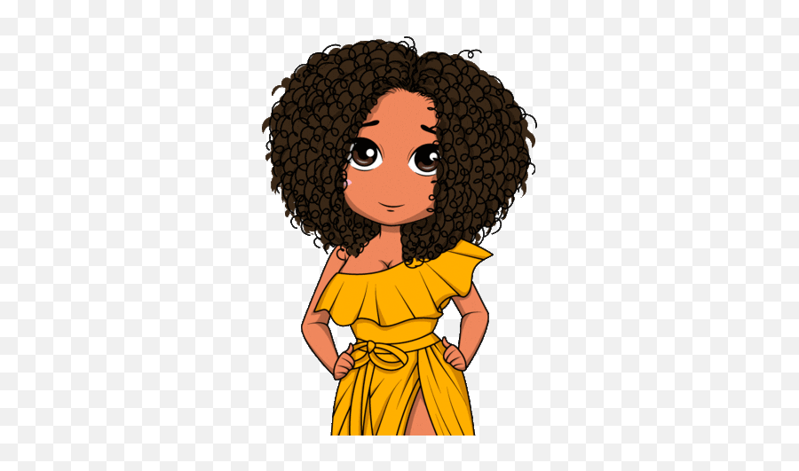 Via Giphy - Happy Birthday Oh So Paper Emoji,Black Girl Clipart