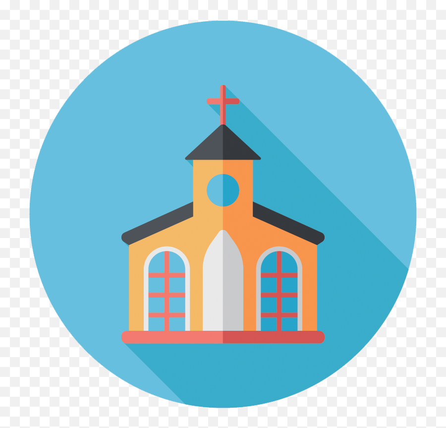 Religious Clipart Church Group - Church Icon Clipart Png Emoji,Religious Clipart