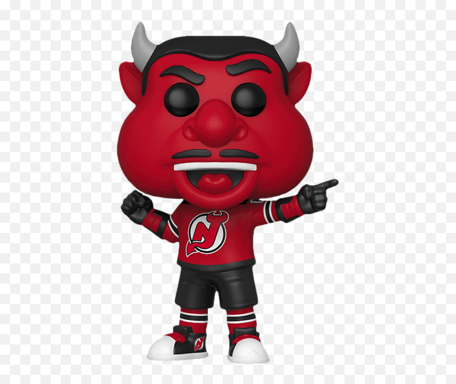 Nhl Hockey - Nj Devil New Jersey Devils Mascot Pop Vinyl Figure Funko Nj Devil Emoji,New Jersey Devils Logo