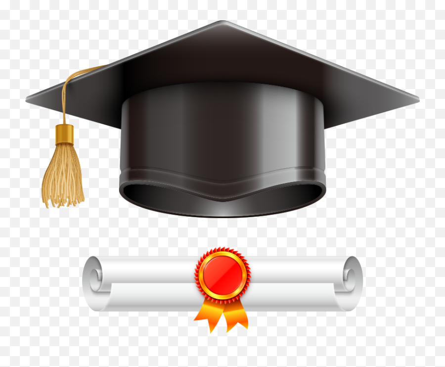 Degree Png Picture - Transparent Background Graduation Cap And Scroll Emoji,Diploma Png