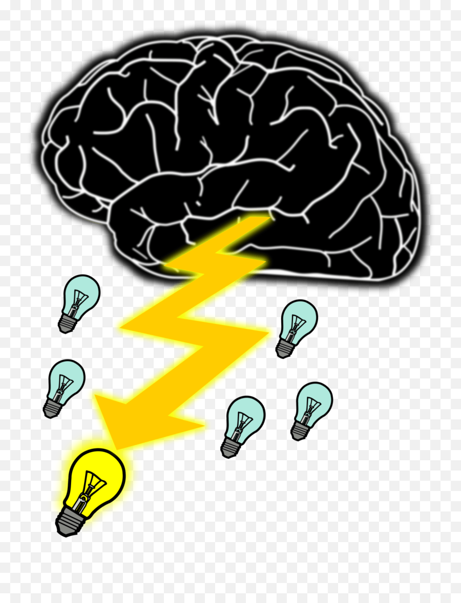 Brain Gif Vector Png Clipart - Brainstorming Clipart Emoji,Creative Clipart