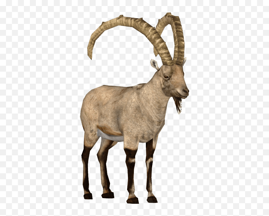 Goat Clipart Alpine Goat Goat Alpine Goat Transparent Free - Pyrenean Ibex Png Emoji,Goat Clipart