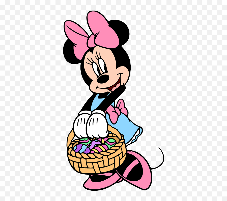 Disney Easter Clip Art Disney Clip Art Galore - Minnie Mouse Easter Clipart Emoji,Disneyland Clipart