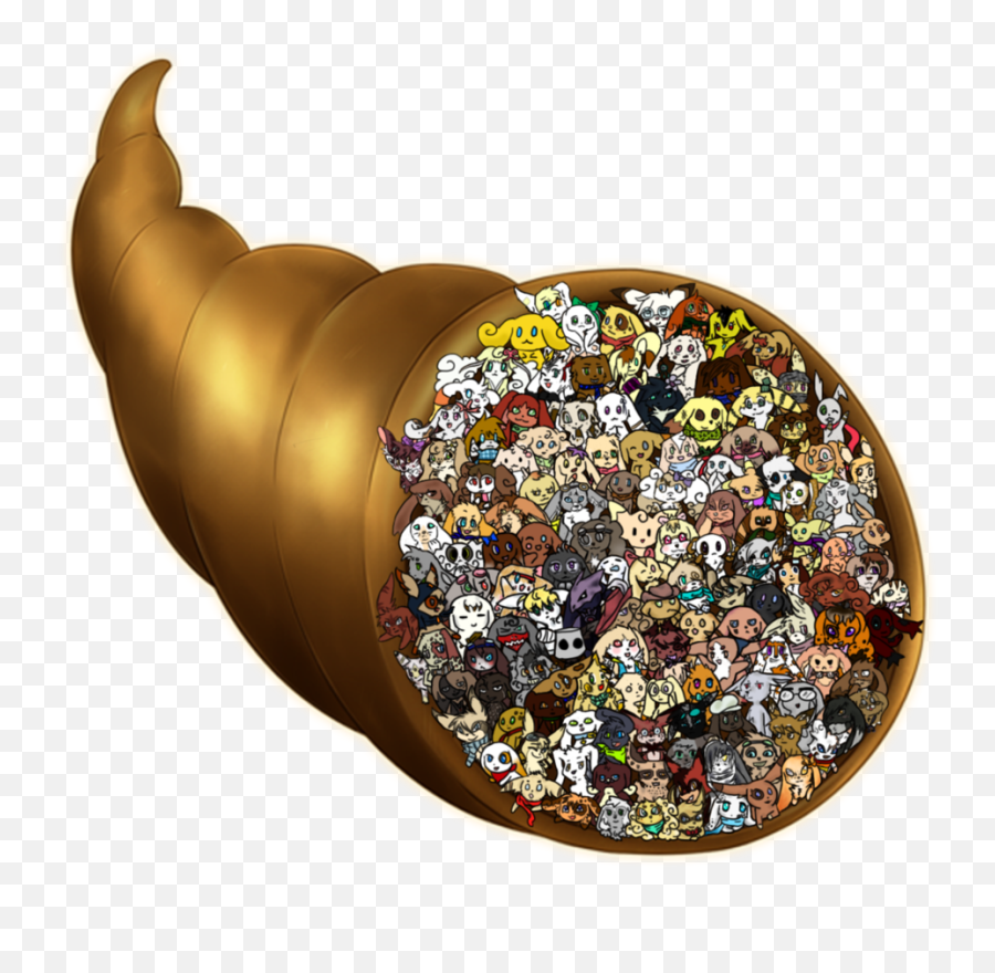 Easy To Draw Cornucopia Png Image With - Empty Cornucopia Emoji,Cornucopia Clipart