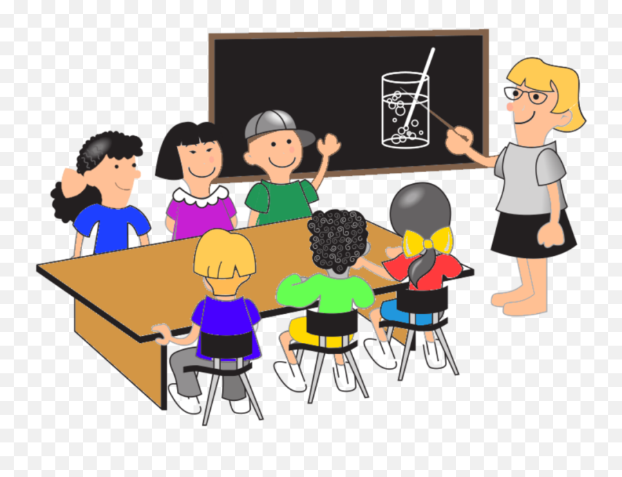 Teacher Png Clipart 11 Image Download Vector - Classroom Cartoon Images Black And White Emoji,Teaching Clipart