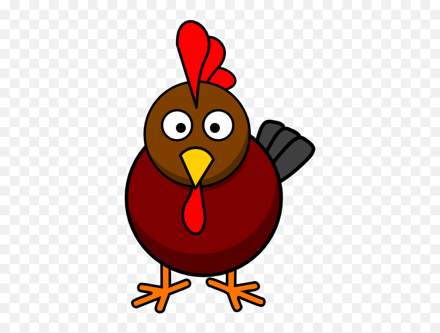Rooster Cartoon Clip Art At Clker - Rooster Cartoon Clipart Emoji,Rooster Clipart