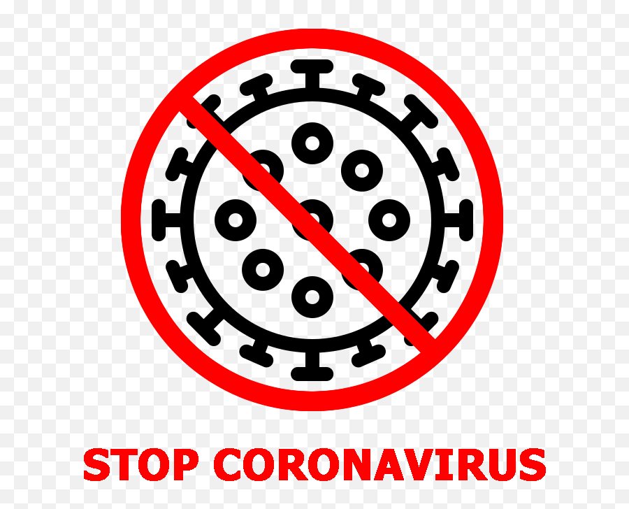 Stop Coronavirus Png Clipart - Dot Emoji,Stop Clipart