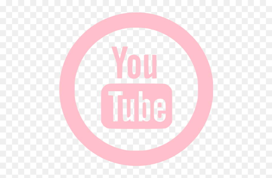Pink Youtube 5 Icon - Pink Youtube 5 Icon Emoji,Black Youtube Logo