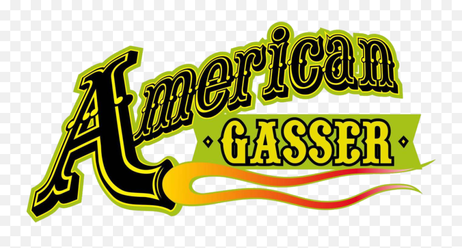 American Gasser - Saginaw Mi Hot Rod Shop Emoji,American Muscle Logo