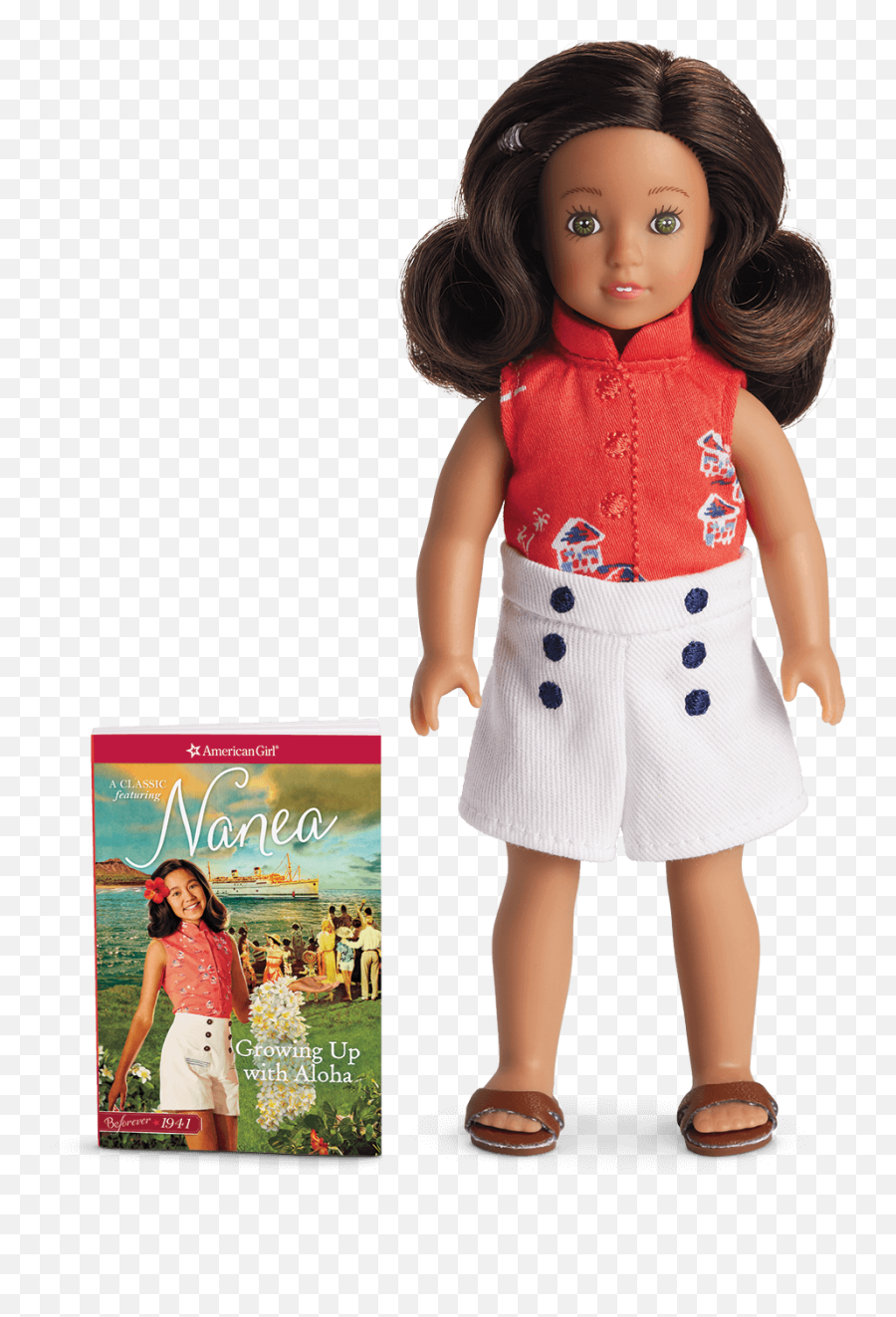 Download Nanea Mini Doll - Nanea American Girl Doll Full Emoji,American Girl Logo Png