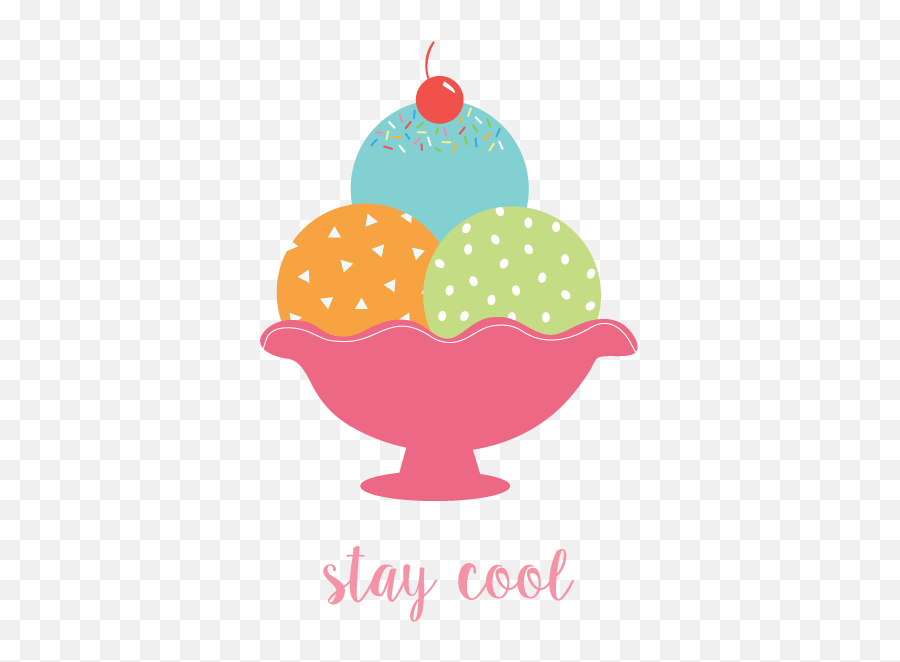 Party Clipart Ice Cream Sundae Party Ice Cream Sundae - Dot Emoji,Ice Cream Sundae Clipart
