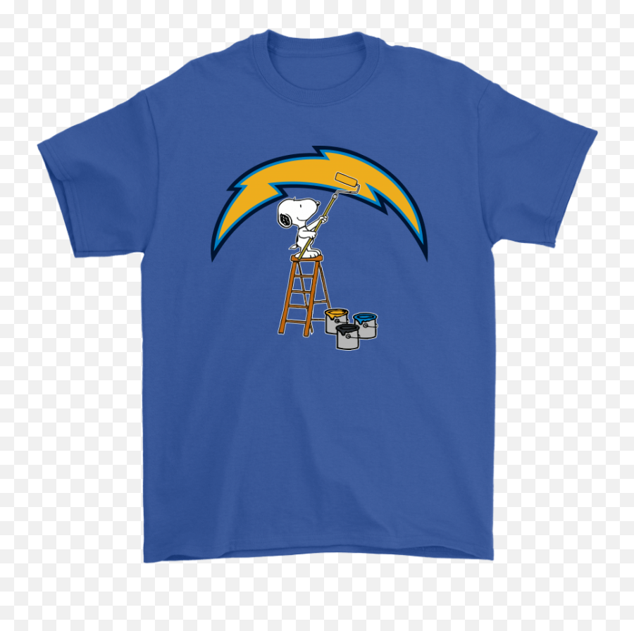 Snoopy Paints The Los Angeles Chargers - Louis Vuitton Mimi Mouse Emoji,Los Angeles Chargers Logo