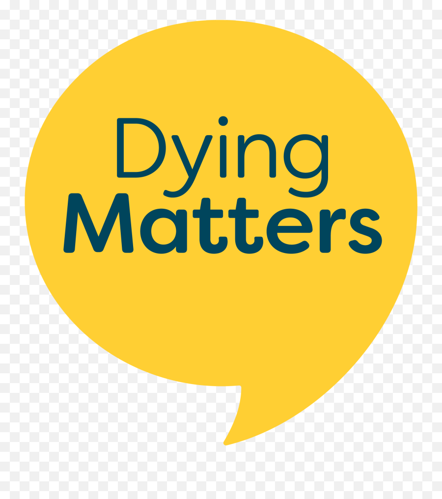 Being With Someone When They Die Dying Matters - Dot Emoji,Being Transparent