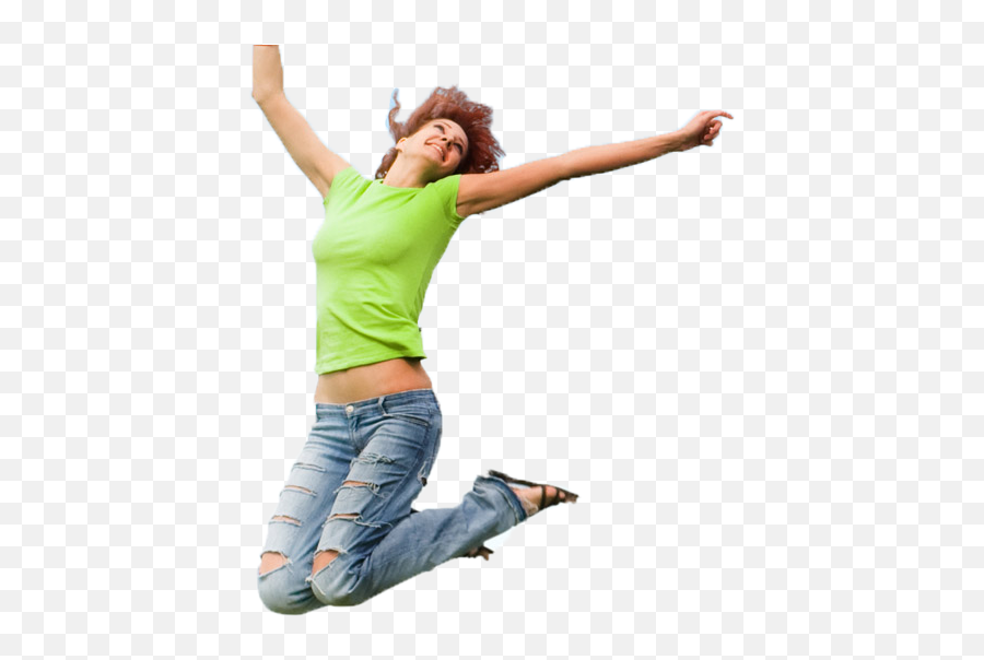 Girls Clipart Png - Jumping Girl White Background Emoji,Girls Clipart