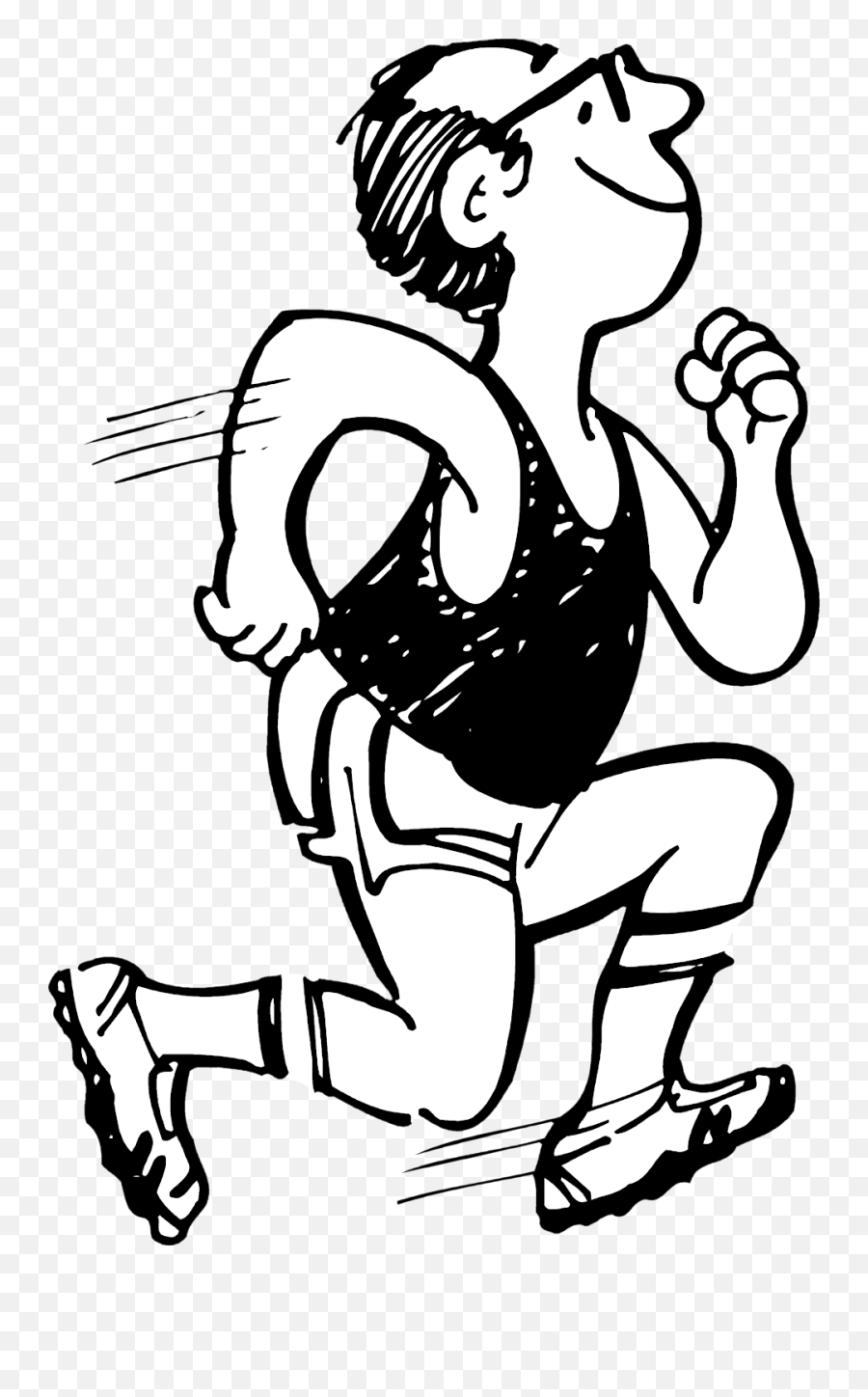 Running Clipart Person Running Clip Art - Man Running Clip Art Emoji,Running Clipart