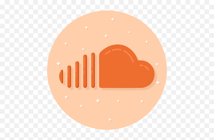 Soundcloud Icon Of Rounded Style - Available In Svg Png Heart Emoji,Soundcloud Png