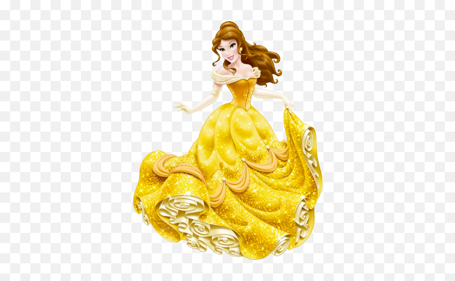 Download Belle Clipart Bell - Belle Disney Princess Watercolor Emoji,Belle Clipart
