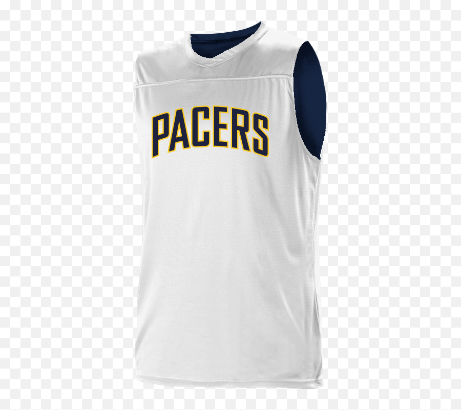 Leo Indiana Pacers Youth Reversible Basketball Jerseys - Sleeveless Emoji,Indiana Pacers Logo