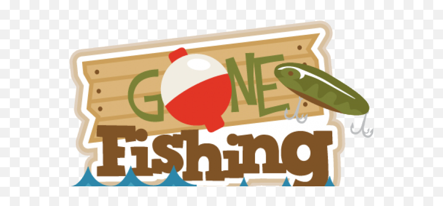 Download Gone Fishing Sign Clipart - Transparent Background Fishing Clipart Emoji,Fishing Clipart