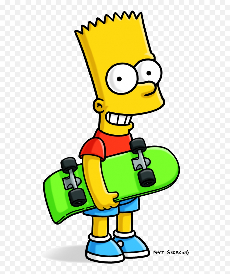 Art Draw Bart Simpson - Bart Simpson Emoji,Bart Simpson Transparent
