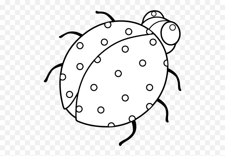 Cute Ladybug Clipart Free Download Clip Art Free Clip - Outline Ladybug Clip Art Emoji,Lady Bug Clipart