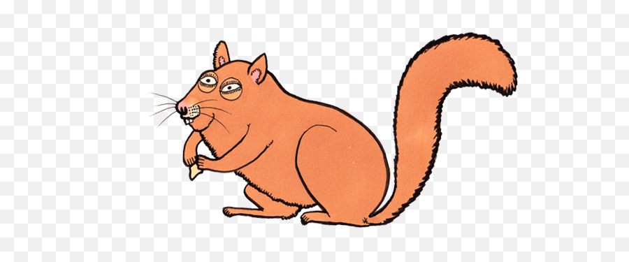 Evil Squirrel - Cartoon Evil Squirrel Transparent Emoji,Squirrel Transparent