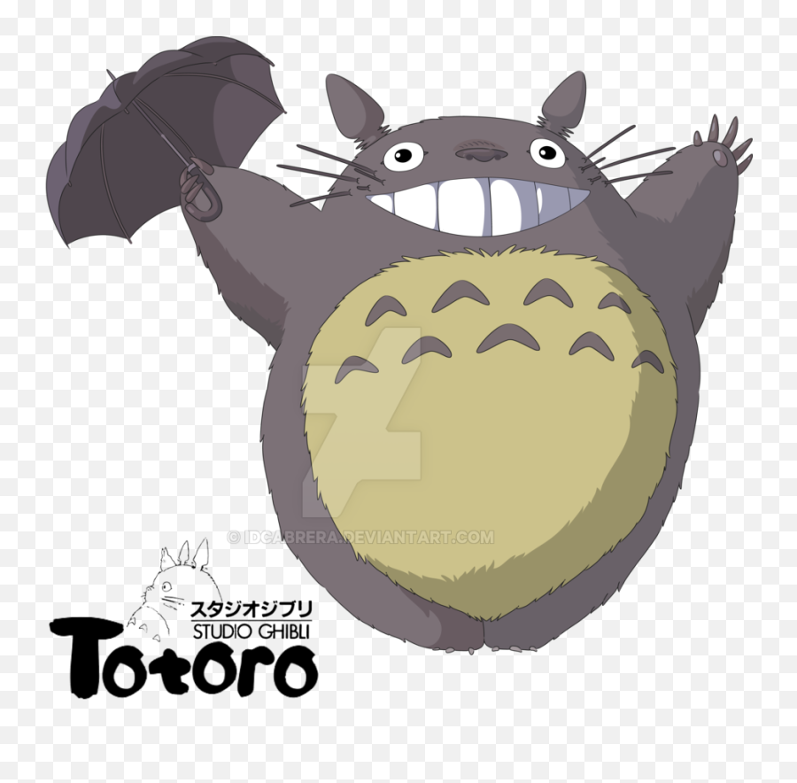 My Neighbor Totoro Smiling Png Image - Totoro Smile Emoji,Totoro Clipart
